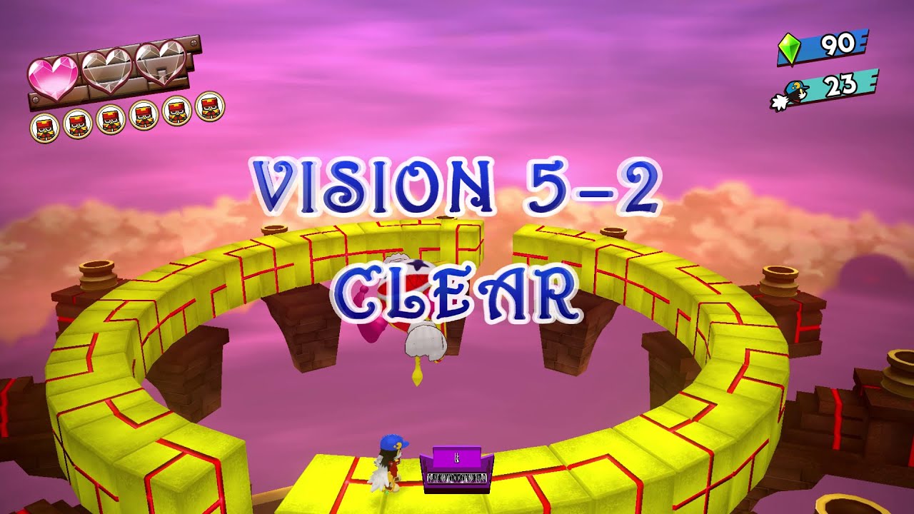Klonoa vision 5-2 (All gems)