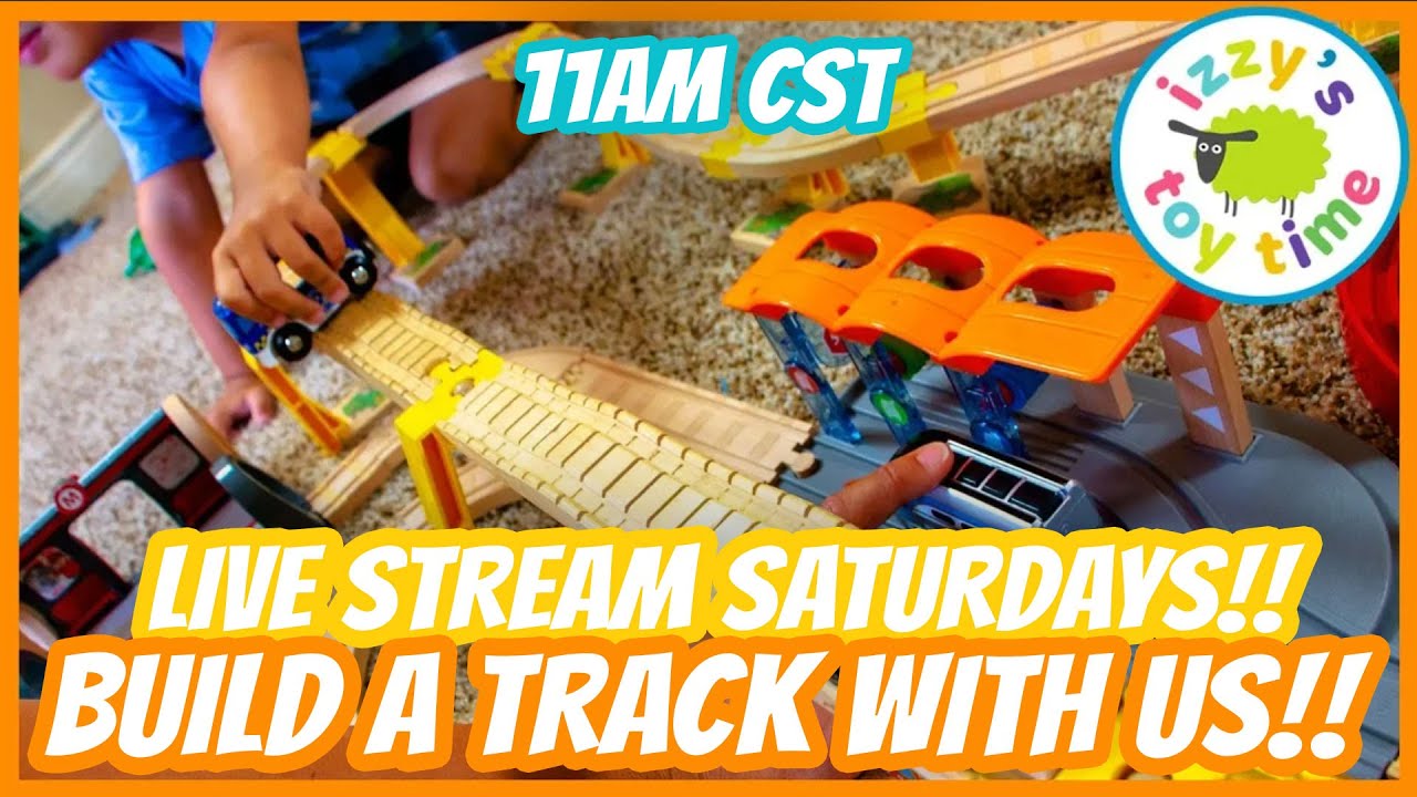 Live Stream Saturday: Help Us Build a Track! 🚂🎥 Join Us 10/12/2024!