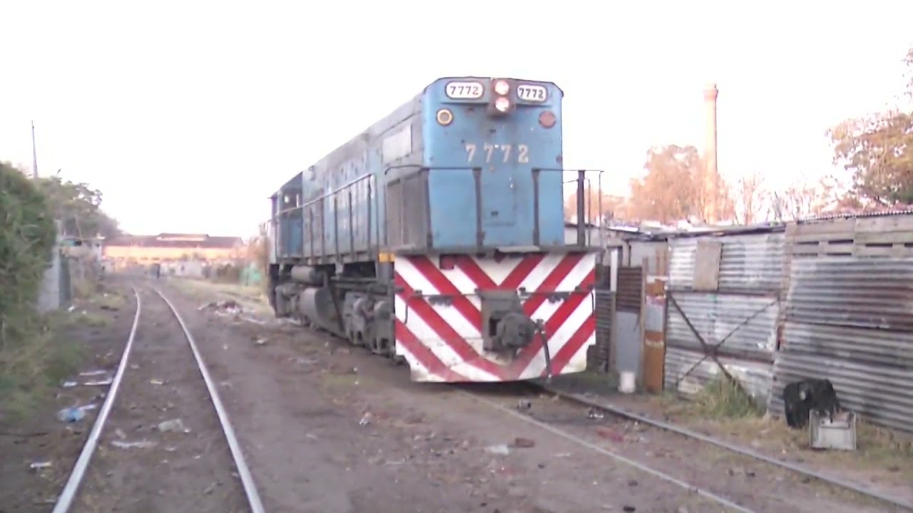Descarriló un tren de carga en barrio Alta Córdoba
