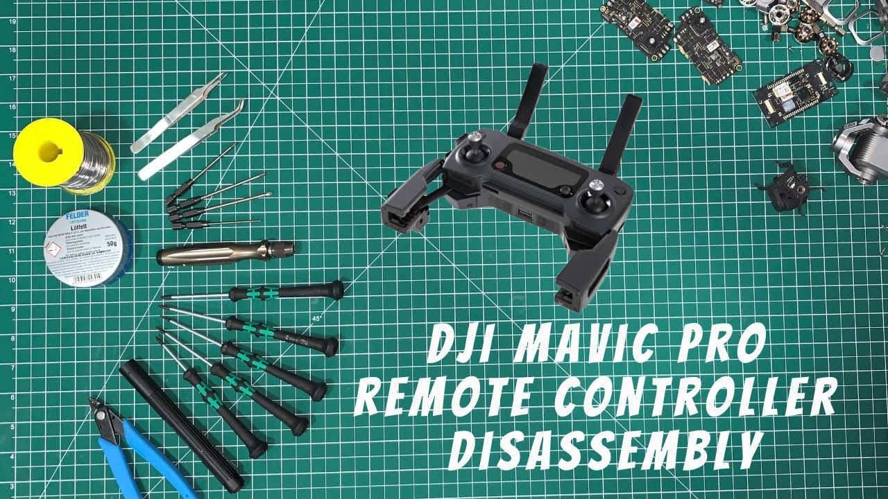 Dji Mavic Pro Remote Controller Disassembly