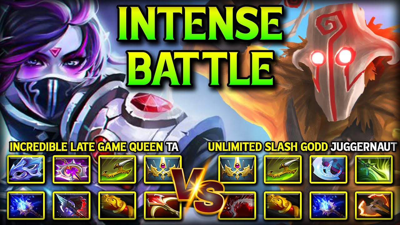 INTENSE LATE GAME BATTLE | INCREDIBLE LATE-GAME TEMPLAR ASSASSIN VS. UNLIMITED SLASH GOD JUGGERNAUT