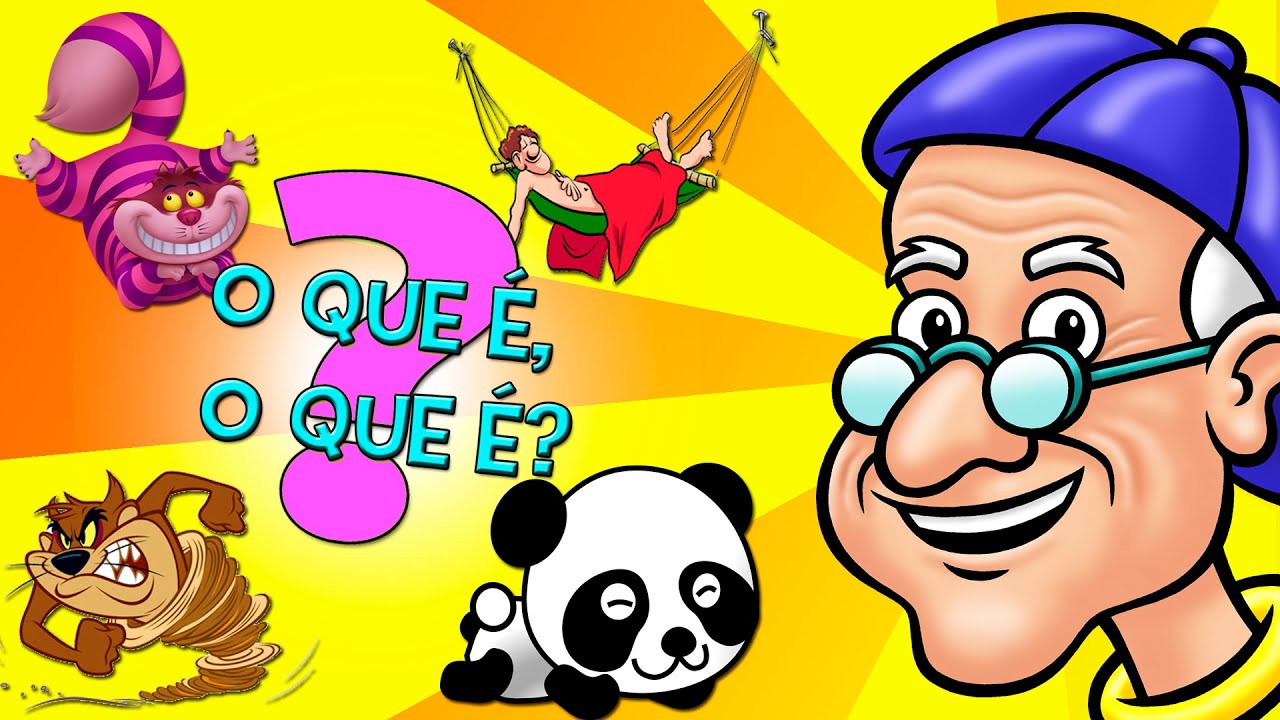 o que é o que é | Vovô Moleque contando o Top 10 o que é o que é
