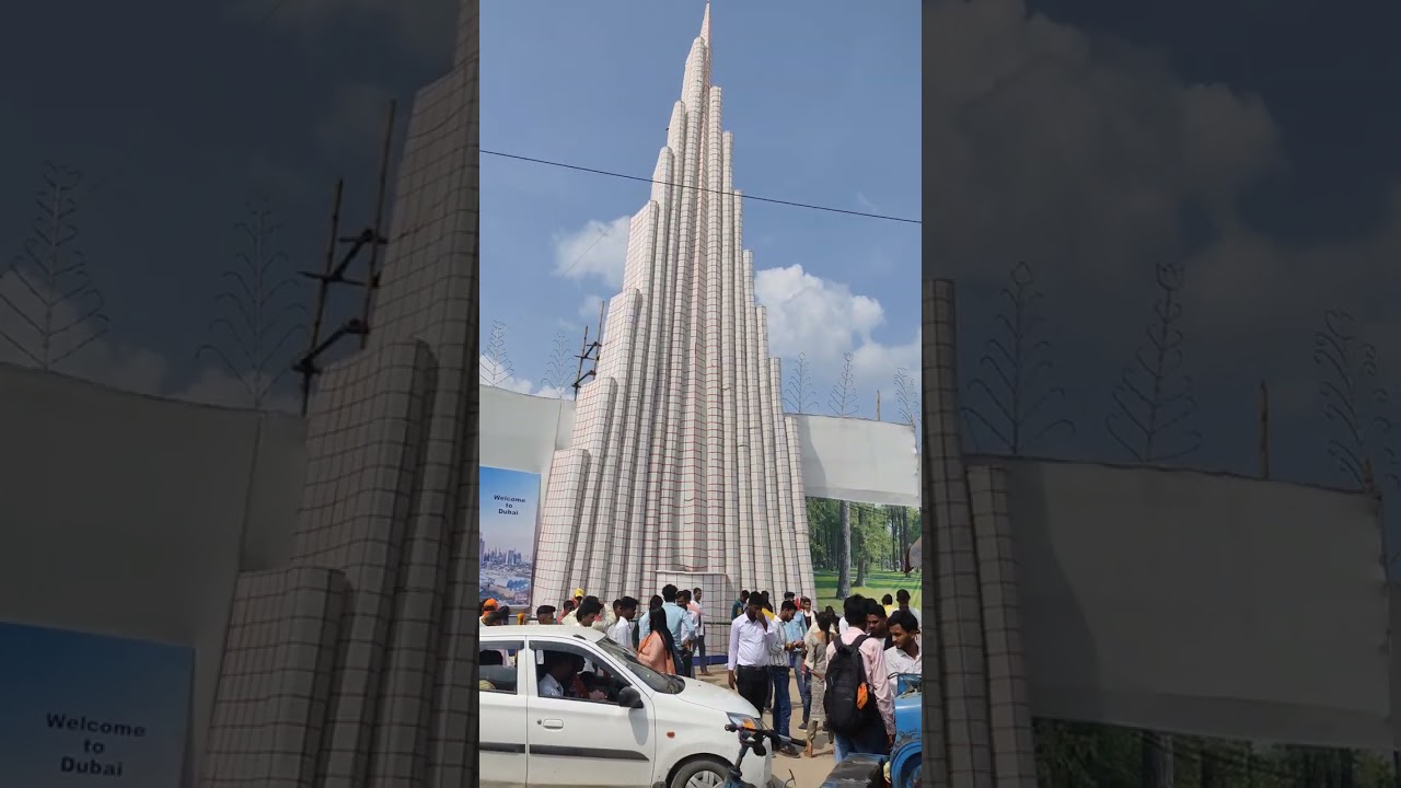 gopalganj ka burjkhalifa (hajiyapur).  #burjkhalifa #pandal #gopalganj #durgapuja #bpsc #ias #afcat