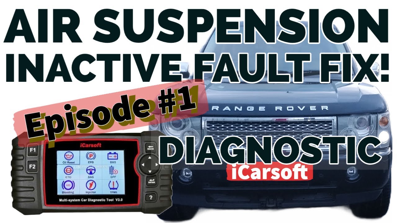 iCarsoft on Range Rover L322 Air Suspension Inactive Fault Fix - Episode #1