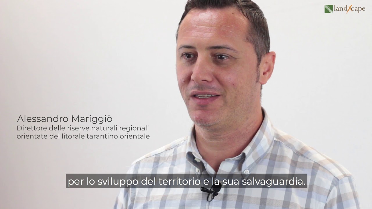 Alessandro Mariggi&ograve;, Direttore delle Riserve naturali del litorale tarantino orientale.