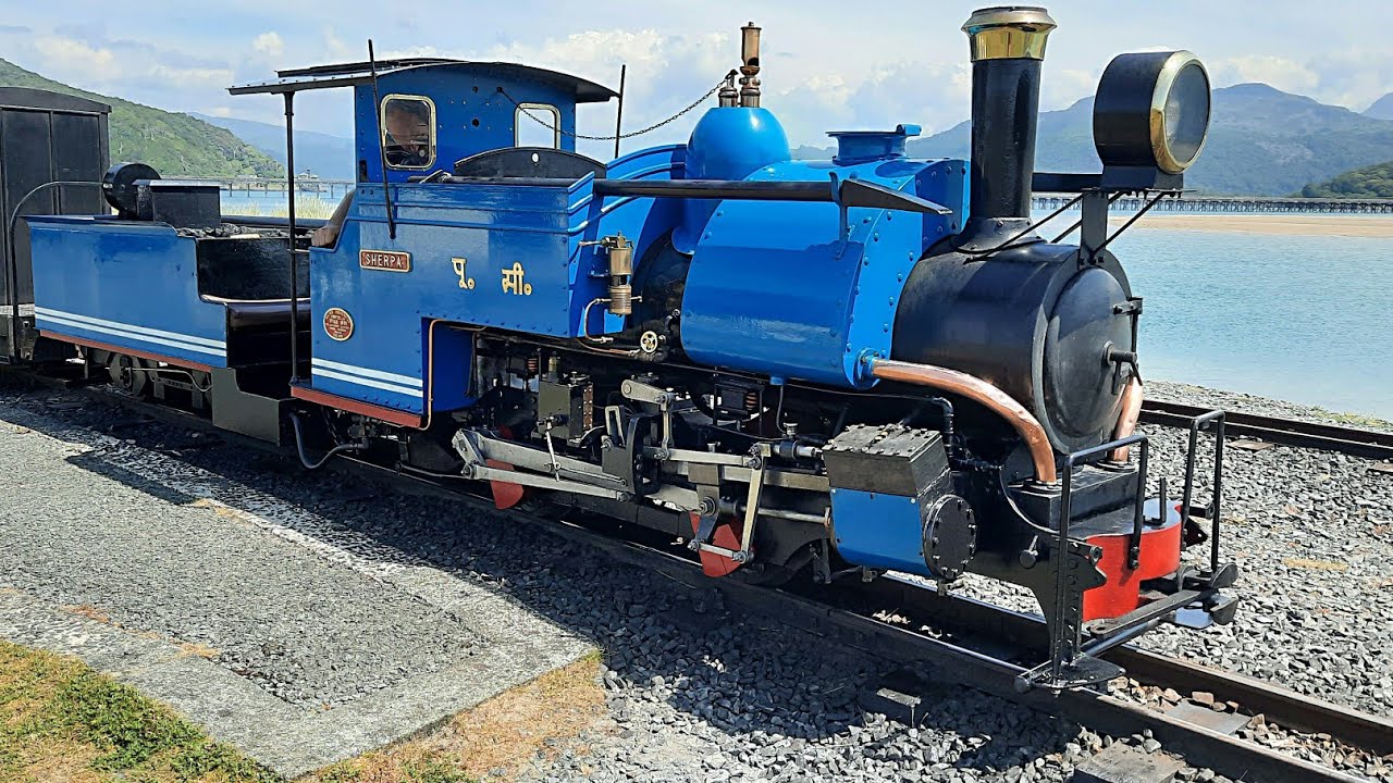 SHERPA 0-4-0 ST RUNNING ON THE 12 1/4 INCH FAIRBOURNE RAILWAY 30 June / 1 July 2021