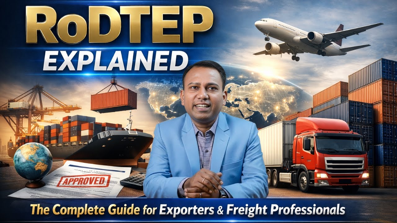 RoDTEP Explained: The Complete Guide for Exporters & Freight Professionals 