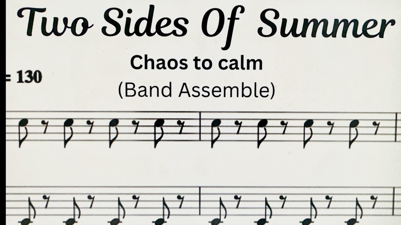 Two Sides Of Summer (Band Assemble)