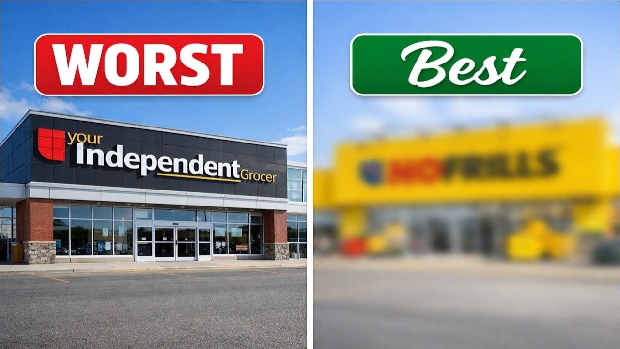 6 WORST Canadian Supermarkets YOU SHOULD NEVER Shop At (And 2 That Are ACTUALLY Worth Your Money)