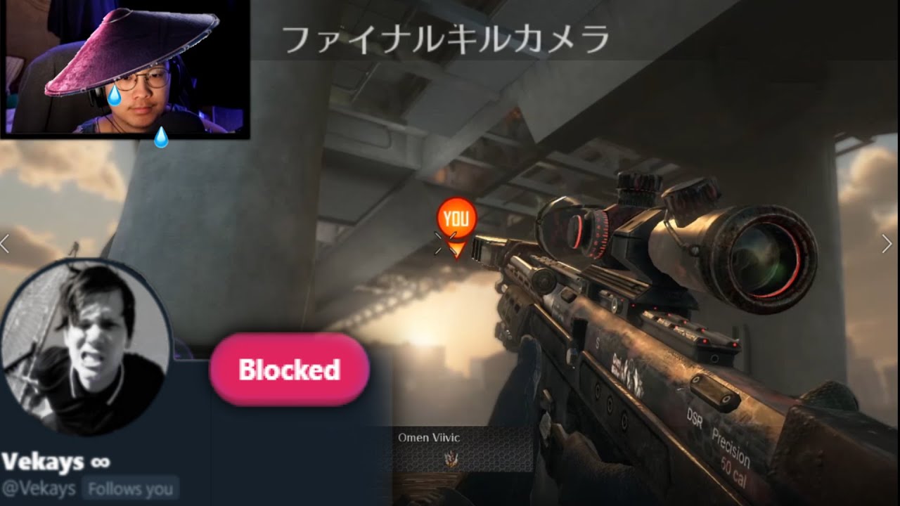 the reason why Vekays’ server is a curse.. (I had to BLOCK him)