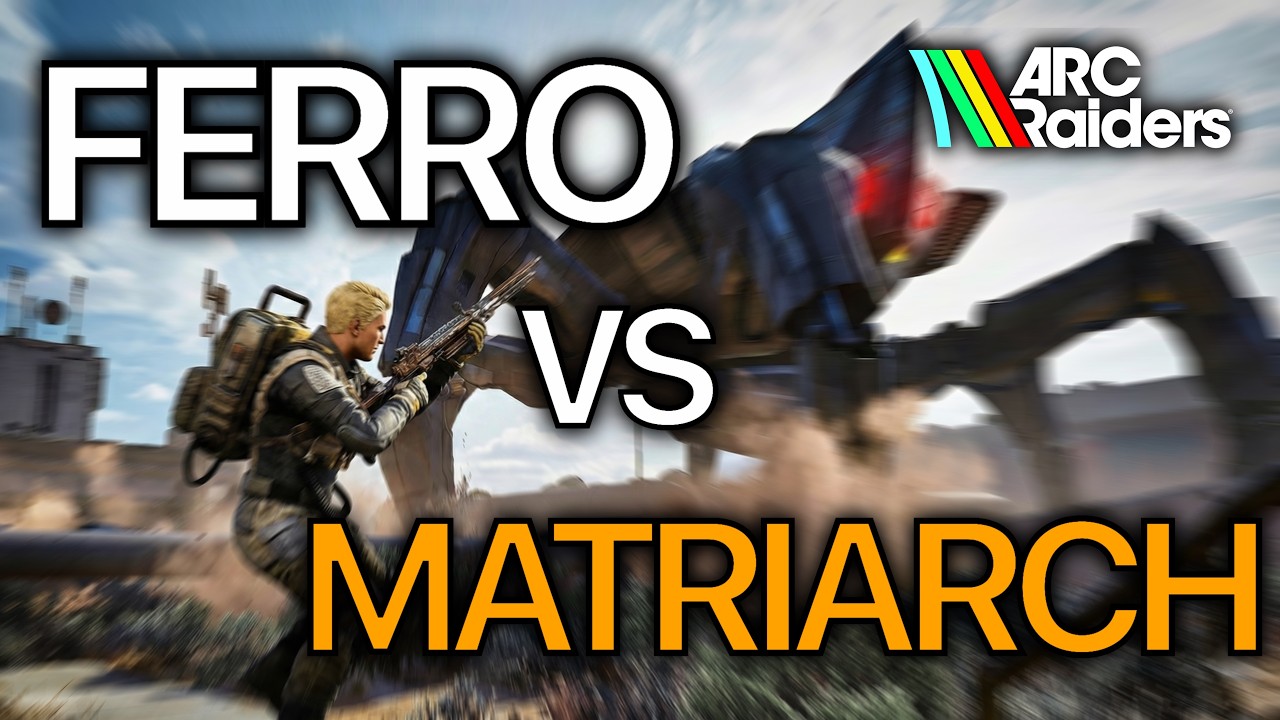 I SOLO’D THE MATRIARCH WITH A FERRO — INSANE FIGHT! | ARC Raiders