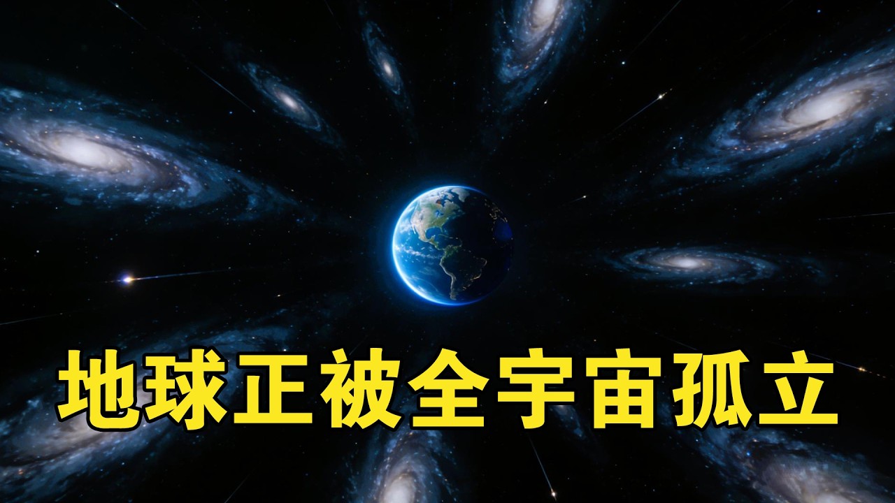 900亿年后，所有星系都会离开我们的视线，地球正被全宇宙孤立【宇宙观察】
