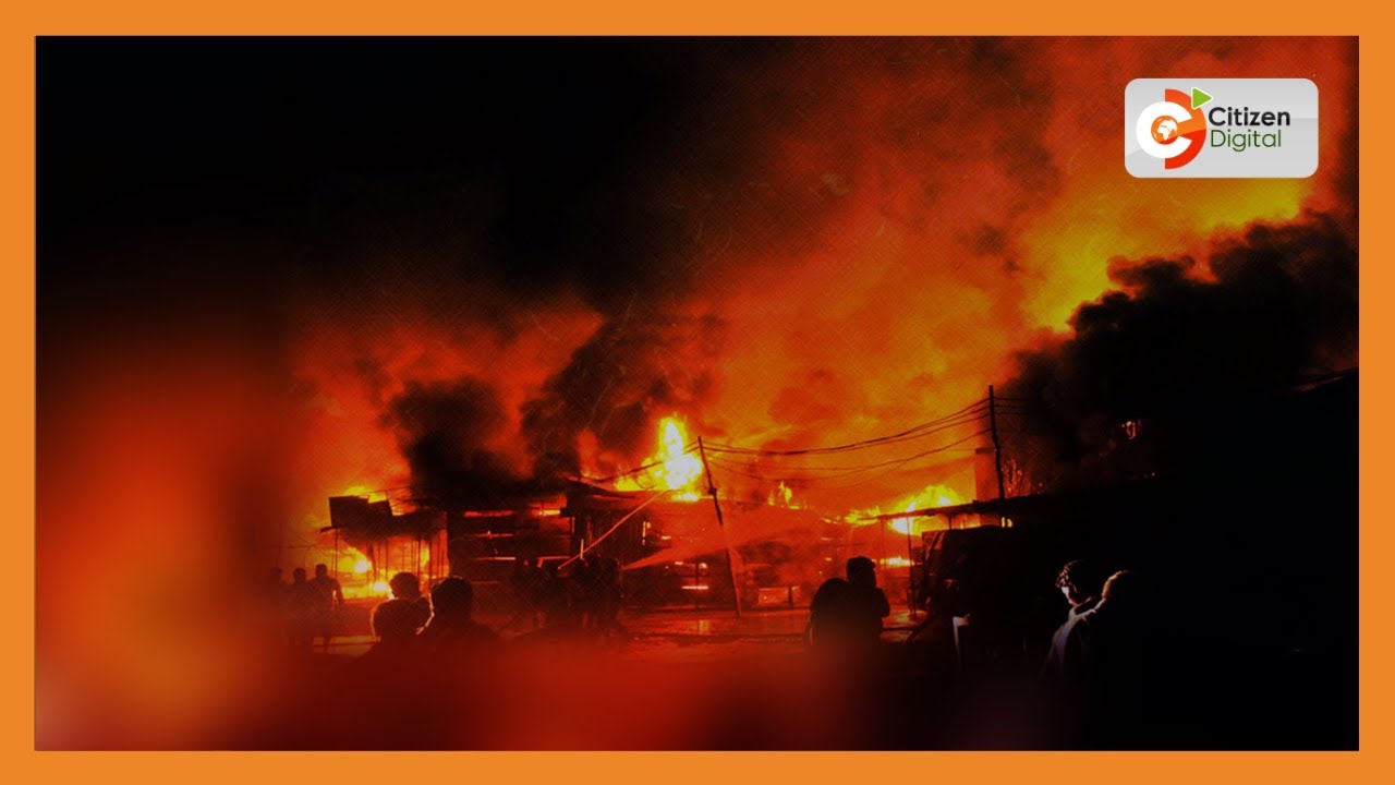 Ikonge Market traders count loses after night fire