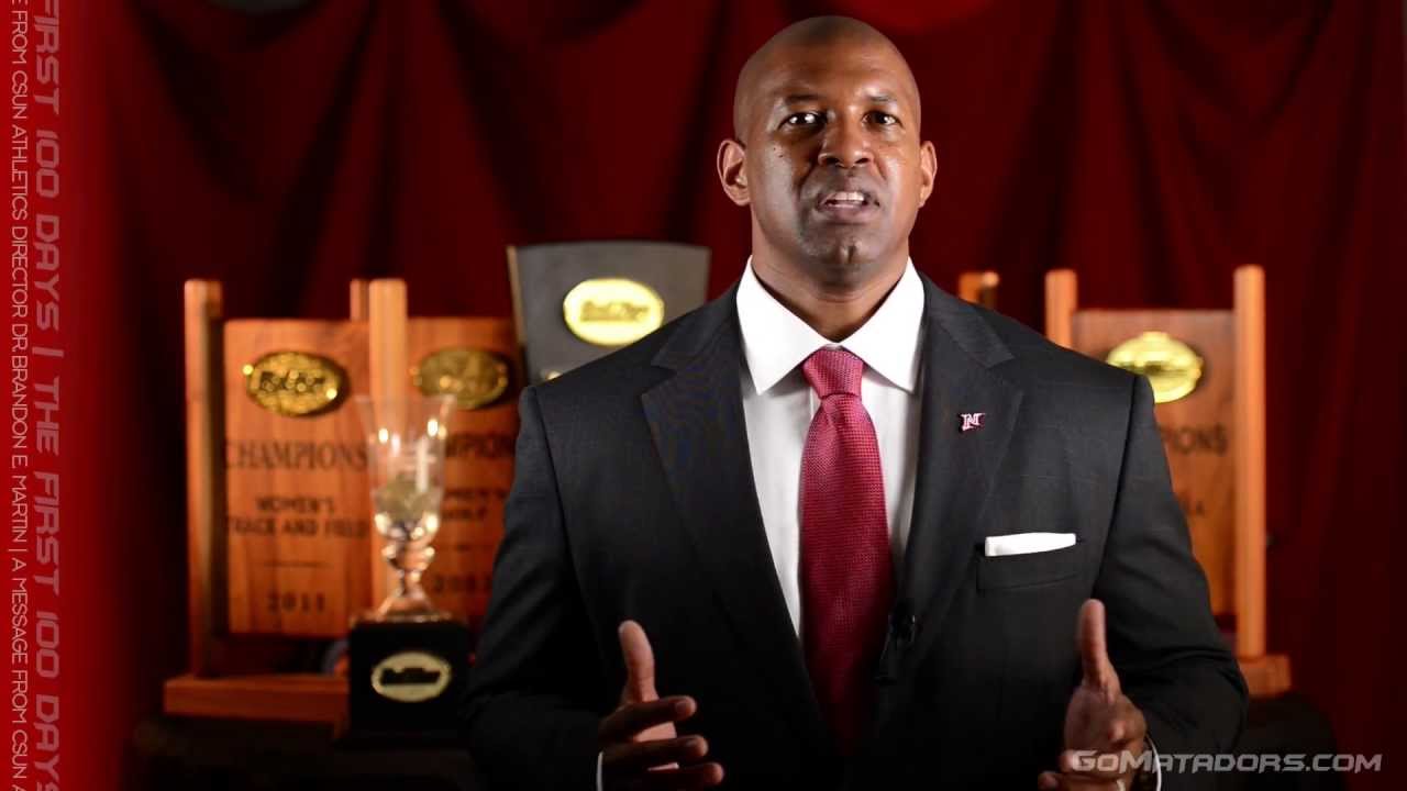 The First 100 Days: A Message from CSUN Director of Intercollegiate Athletics Dr. Brandon E. Martin