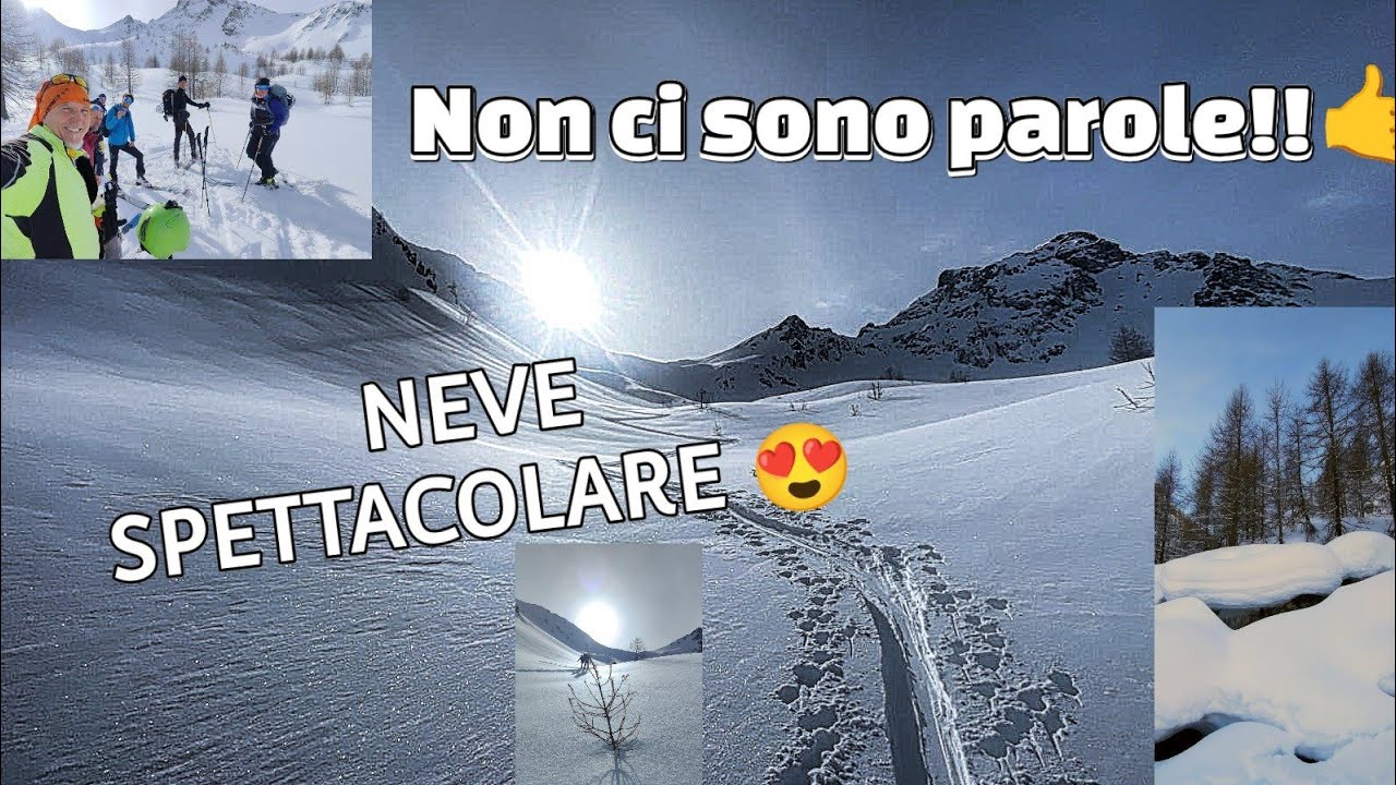 Salita al Passo di Stau da Villaggio Primavera Argentera Valle Stura Cuneo 15 febbraio 26