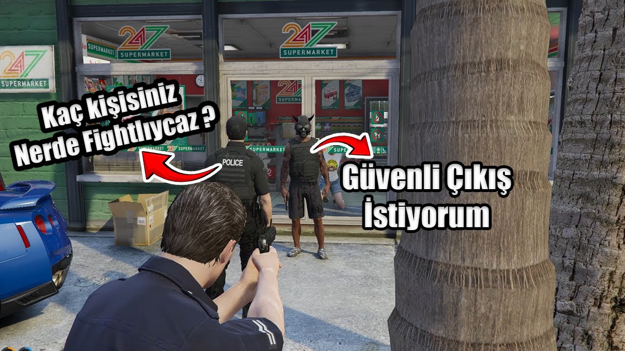 Artık Bunlardan Sıkıldık | Fivem Market Soygunu | Değişim Yakındaa... #fivem