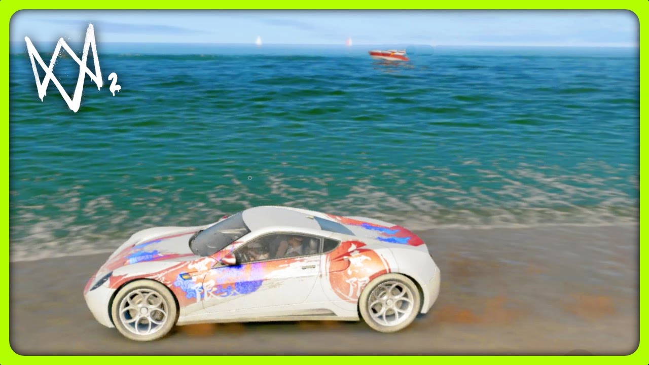 BOAT vs CAR in Watch Dogs 2!
