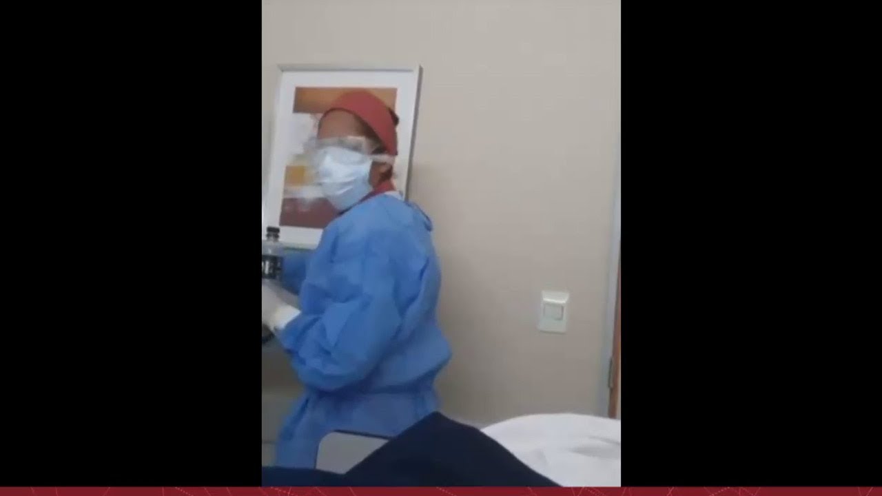 El video que grabó el paciente con Coronavirus: preguntó si había sushi