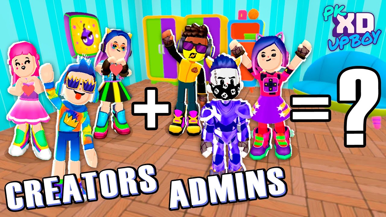 🔥 Misturando CREATORS e ADMINS dentro do PK XD | Ficou Muito Engraçado