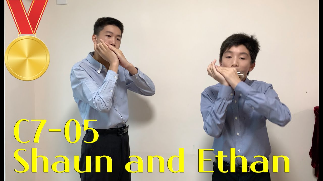 2022 THMC C7-05 Shaun and Ethan- Double Violin Concerto in D minor, 1st Mvt