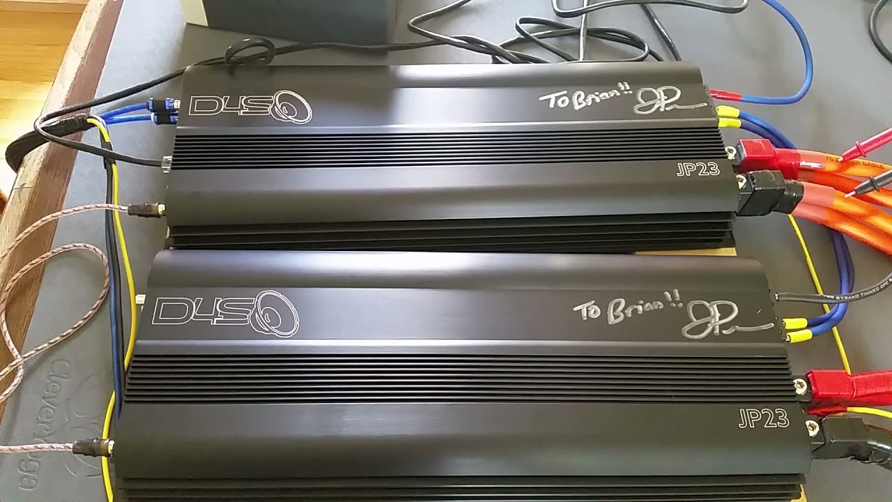 1st Ever Down4Sound JP23 Strapped Amp Dyno Test