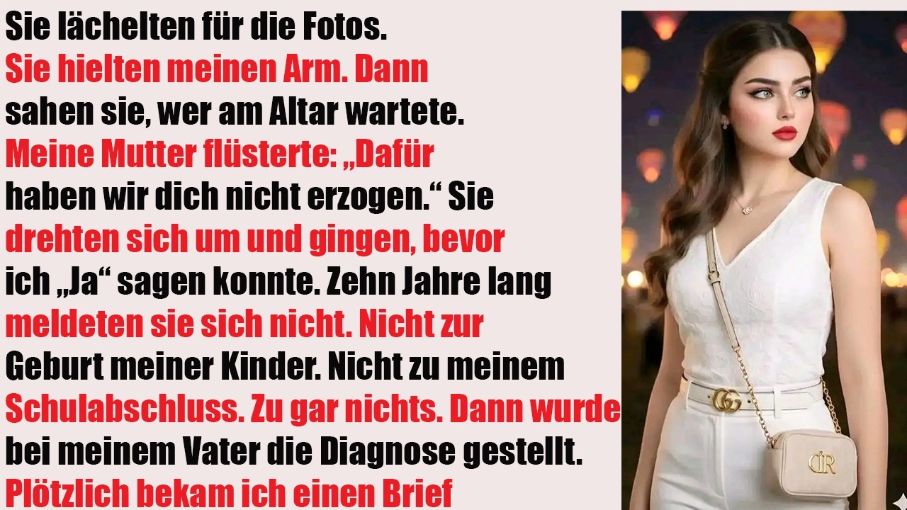 Meine Eltern liefen mit mir zum Altar – und verließen ihn beim Bräutigam“