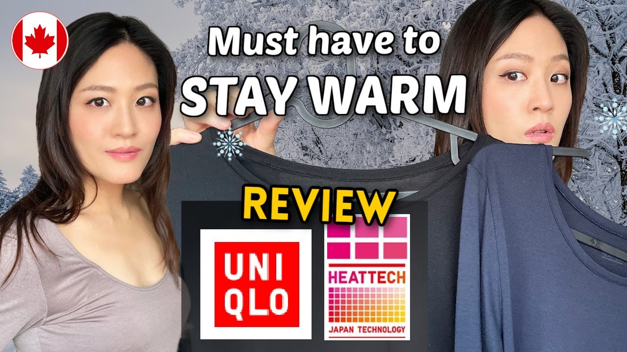 Winter clothing item you must-have to stay warm in the Winter ❄️👕 Uniqlo Heattech