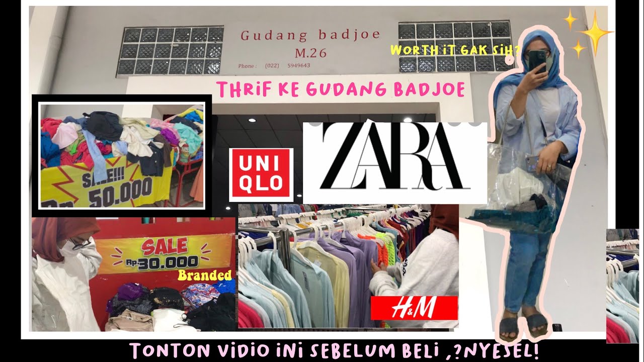 Pergi ke GUDANG BADJOE M26.Jln Bojongsoang bandung #vlog #thrif #gudangbadjoe#gudang badjoe