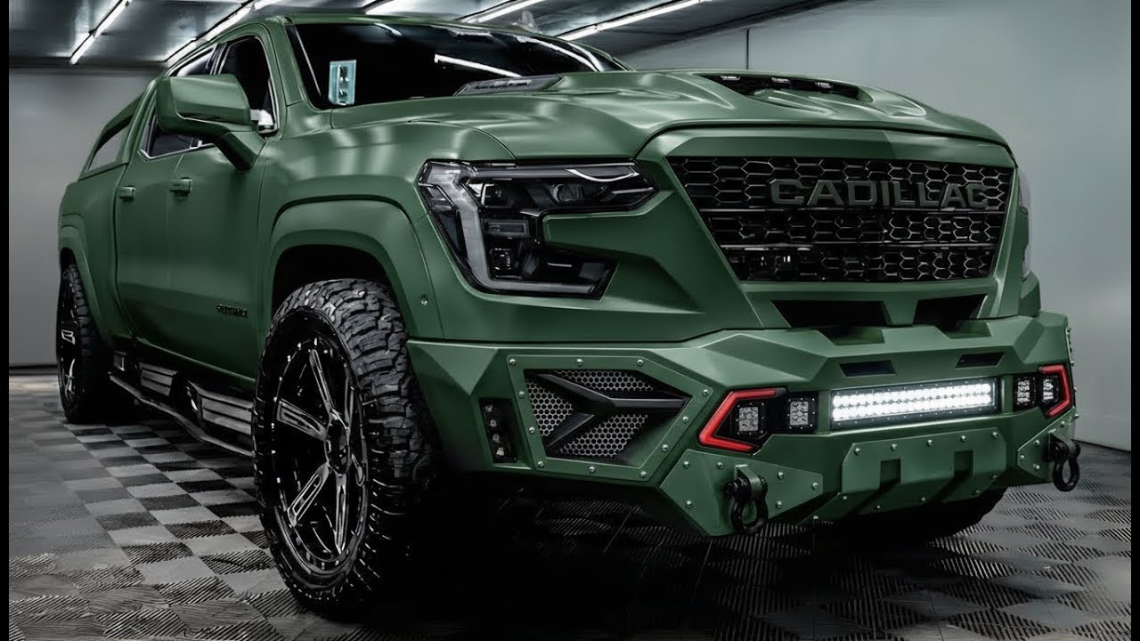 Cadillac Pickup 2027: Lujo y Potencia que Desafían Todo