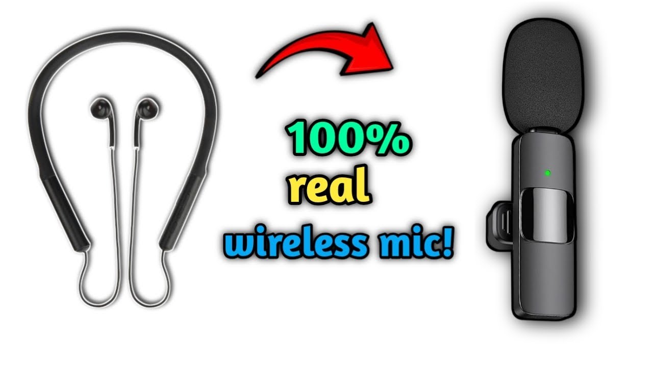 How to make Convert Normal Earphones in Bluetooth Mic | DIY Wireless Mic 🎤