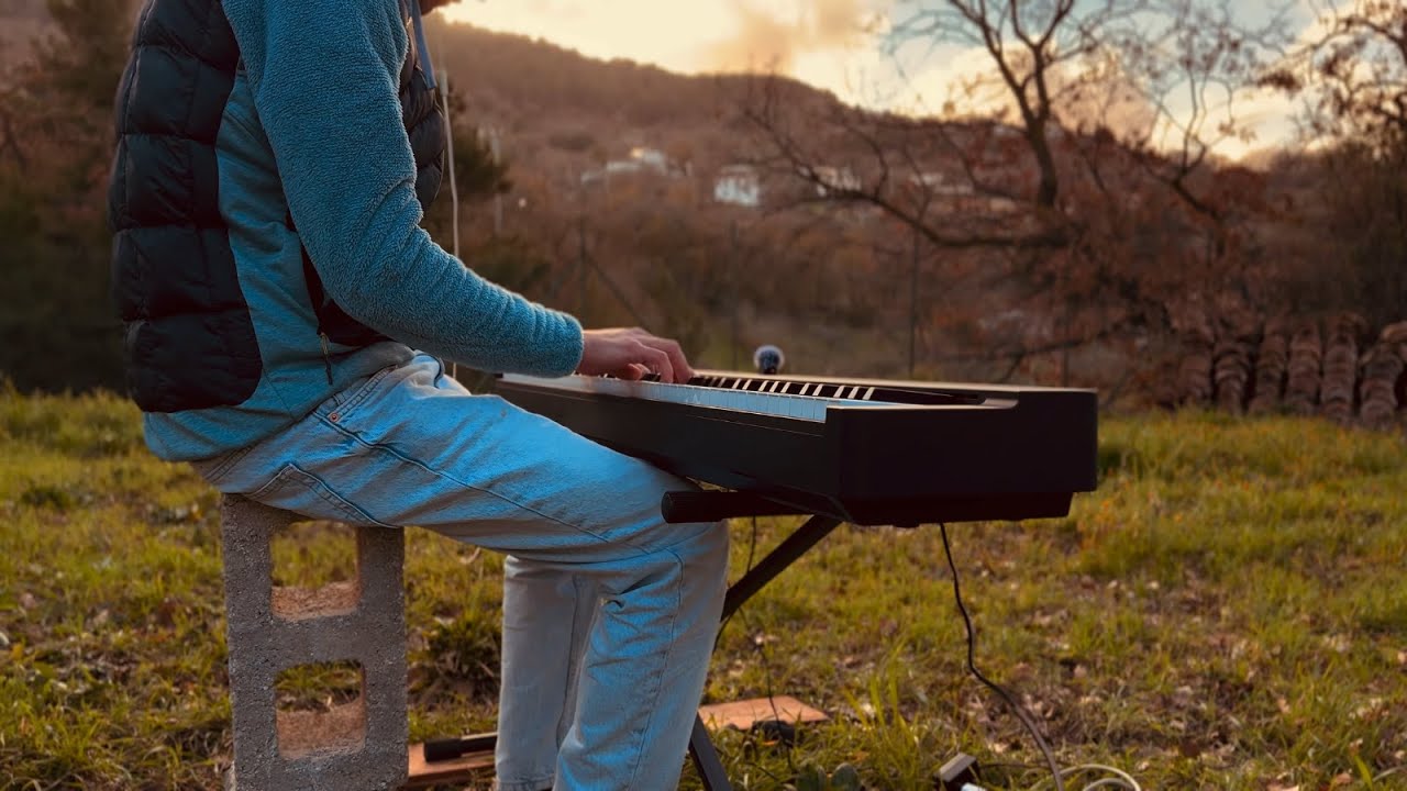 Ludovico Einaudi cover & Nature Sounds | 15 minutes of Calm for Study, Meditation and relax | dmike