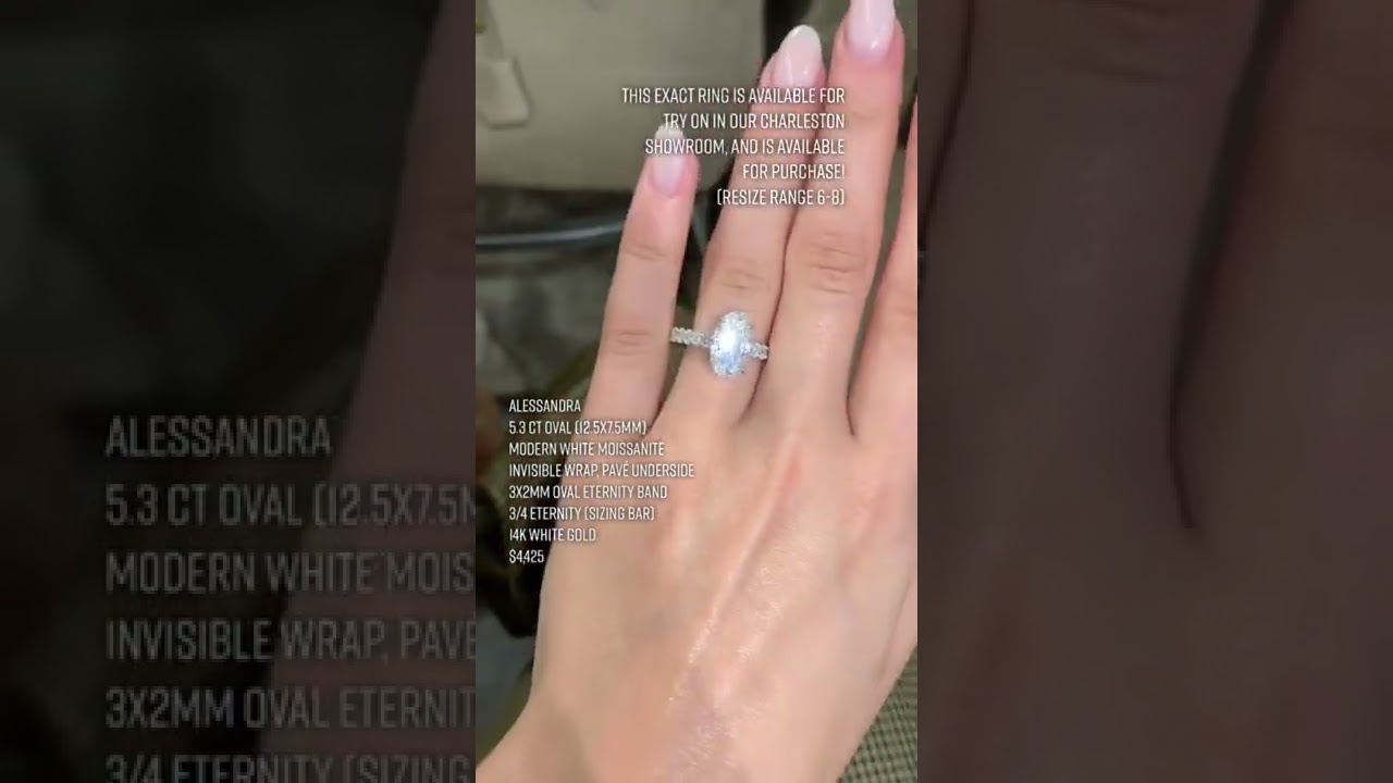 Oval cut Diamond Engagement Rings - Briobella || latest design for the diamond engagement ring 2022