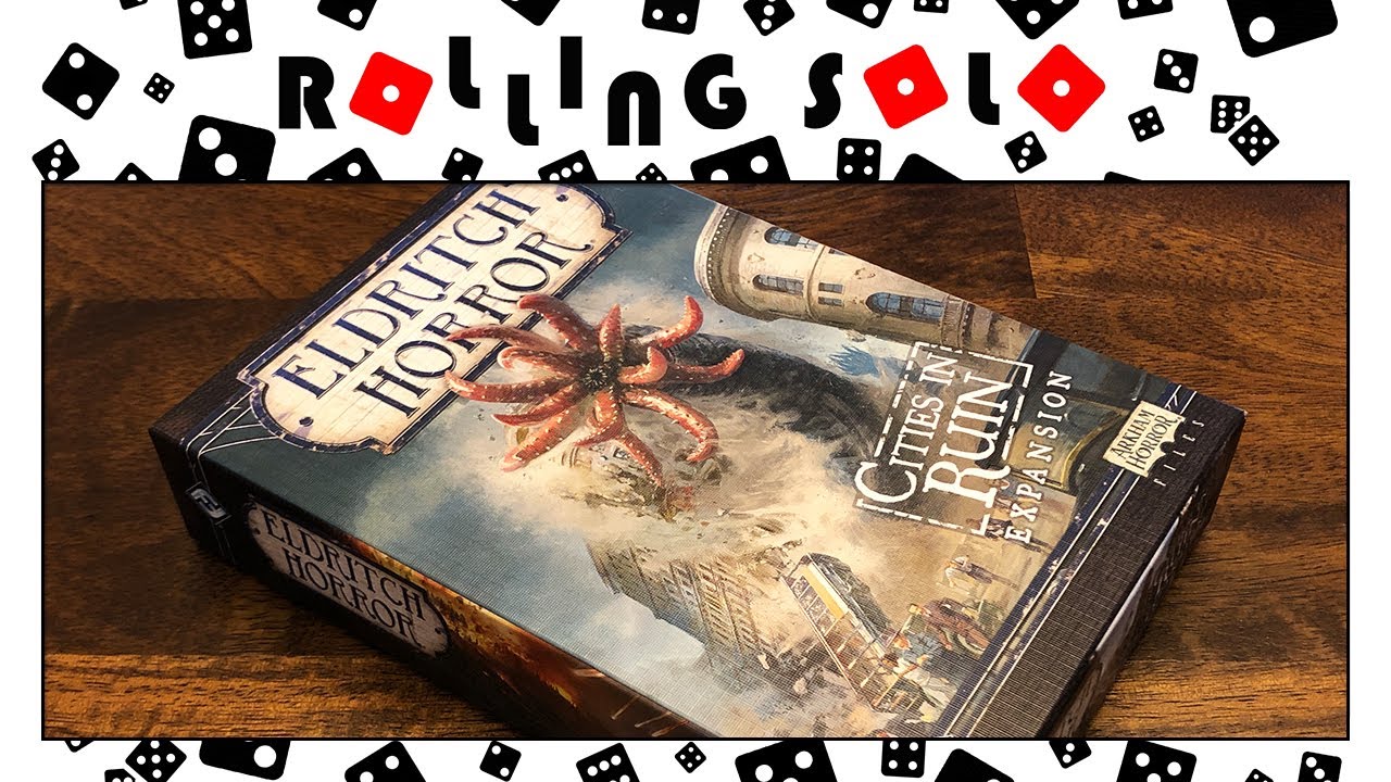Eldritch Horror  | Cities in Ruin Expansion | Unboxing