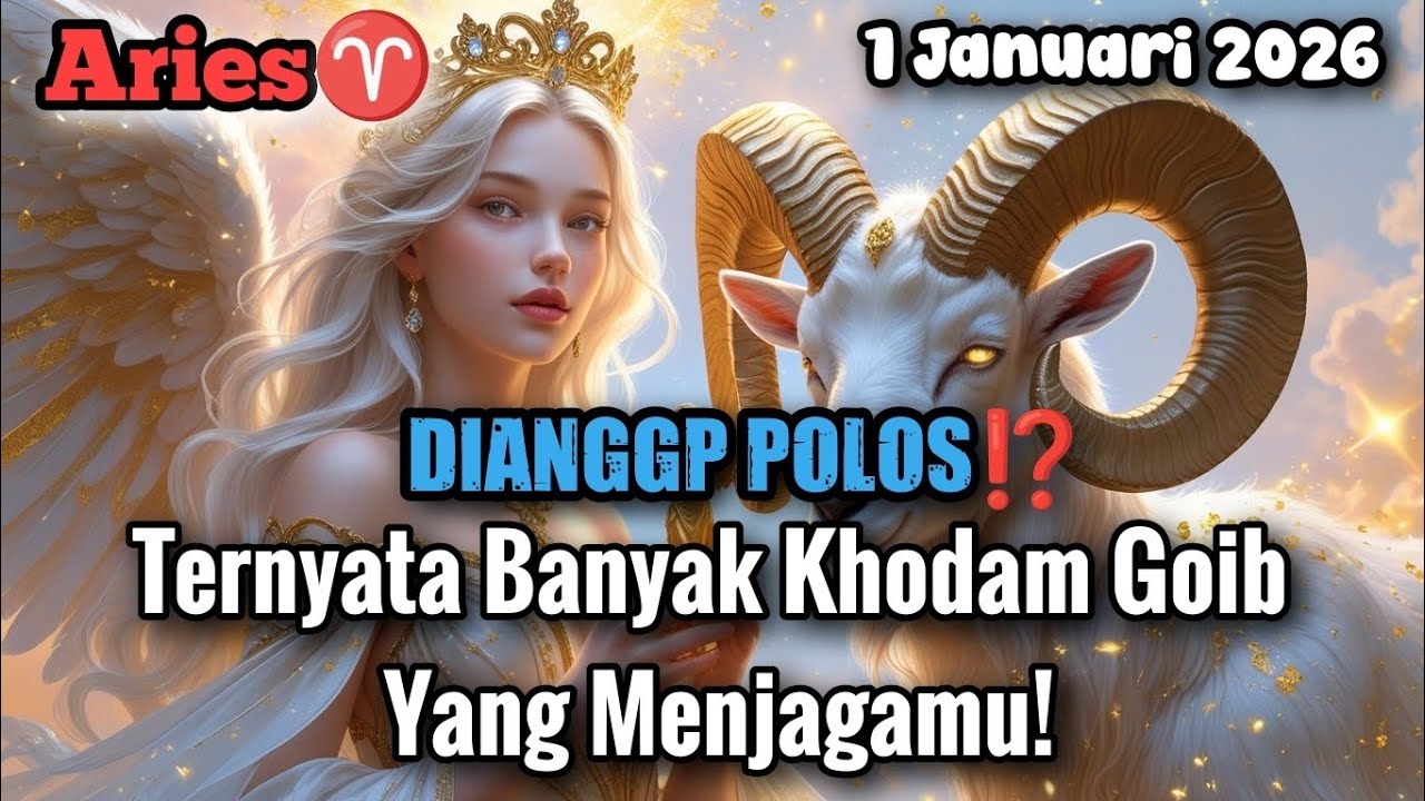 Aries♈SERING DIANGGAP POLOS⁉️TERNYATA BANYAK KHODAM GHOIB YG MENJAGAMU! Jan 2026 - Langit Zodiak