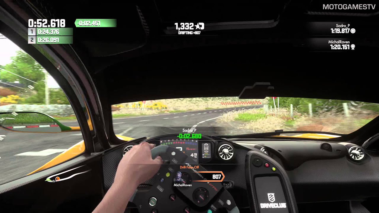 DriveClub - McLaren P1 GTR Gameplay