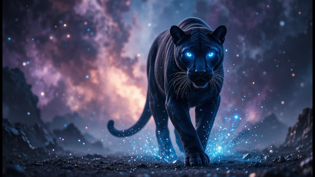 852Hz 🌠 Cosmic Panther Spirit • Protection • High
