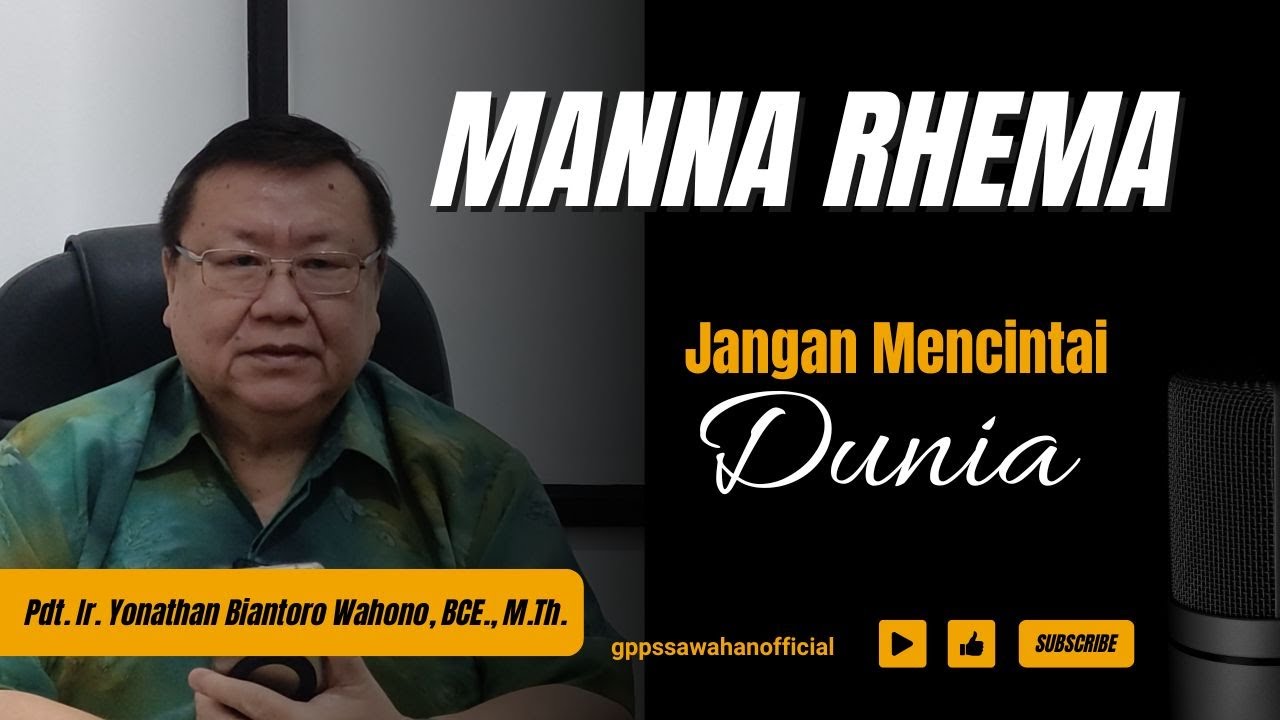 Manna Rhema,Sabtu 24 Januari 2026 