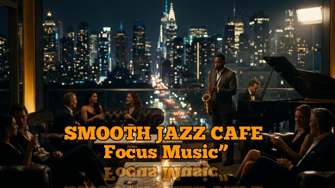 Ultimate Smooth Jazz Cafe ☕ Relaxing Focus Music for Work, Study & Productivity