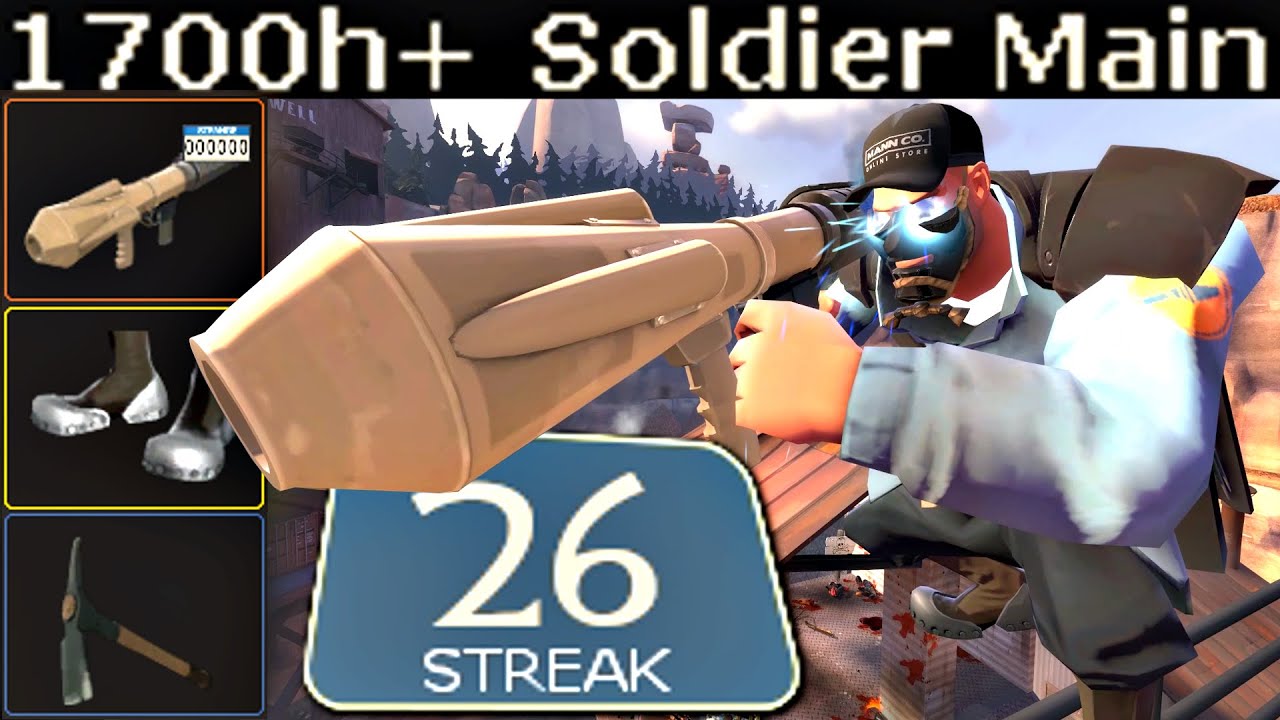 Frontier Roaming Soldier🔸1700+ Hours Experience (TF2 Gameplay)