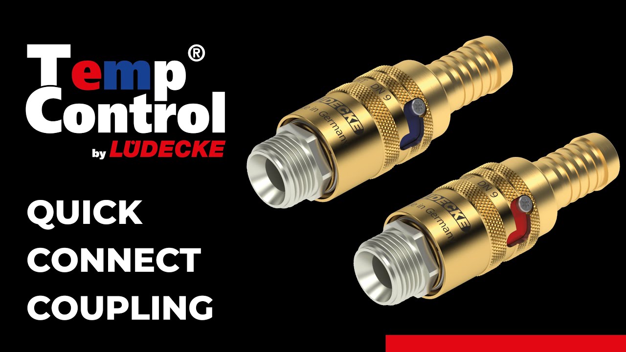 TempControl by LÜDECKE® Quick Connect Coupling