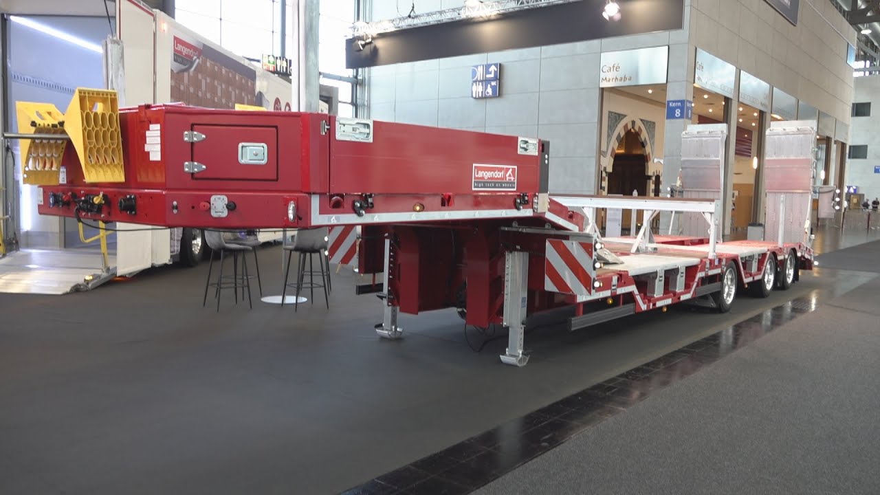 Langendorf SATÜ Smart Light Low Loader Semi-Trailer (2025) Exterior and Interior