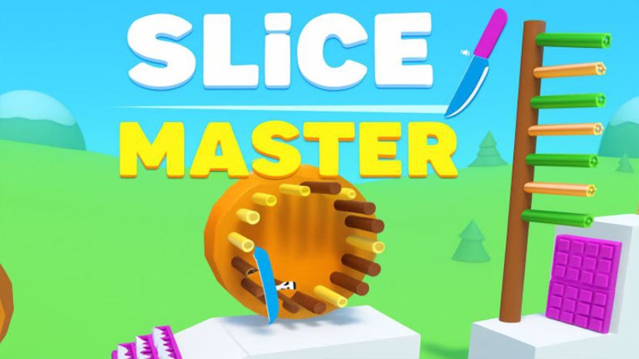 Slice Master Gameplay, Most Satisfying Cutting Game, Relaxing ASMR Slicing #gamer #games #video
