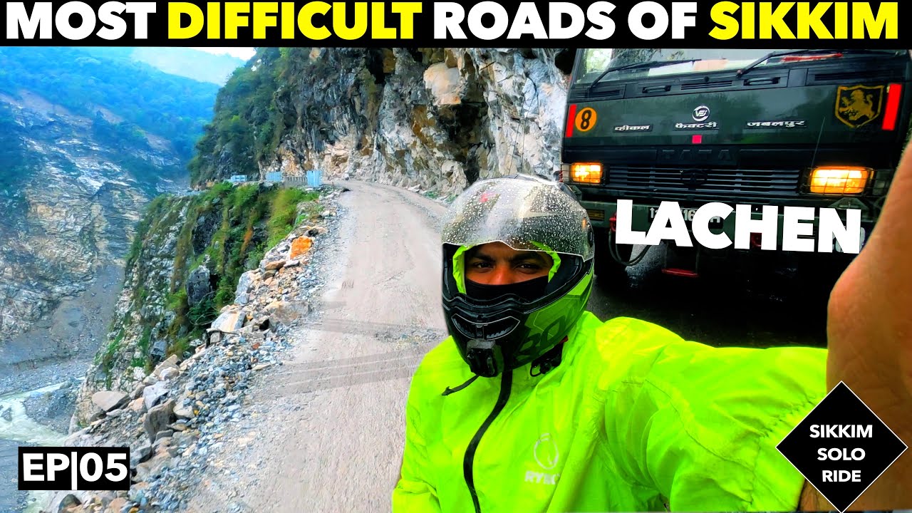Sikkim Solo Bike Trip Day 3 | Gangtok to Lachen on Triumph Speed 400 | Sikkim Ride | Motovlog!