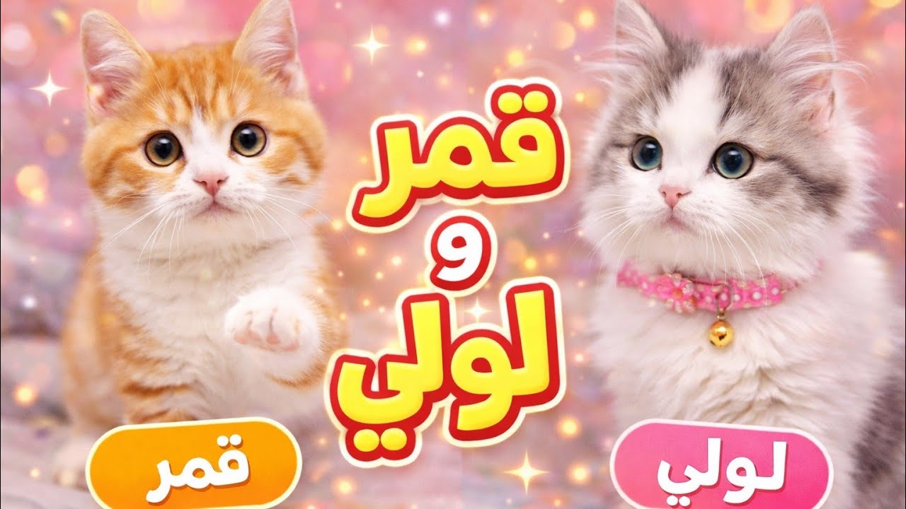 تعالوا شوفوا الحب بين قمر و لولي عامل ازاي ......