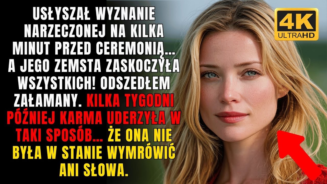 Usłyszał wyznanie narzeczonej na kilka minut przed ceremonią… a jego zemsta zaskoczyła wszystkich!