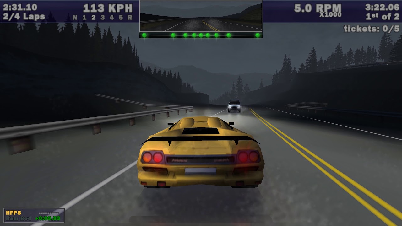 Need for Speed 3 (PC) - Hot Pursuit - Rocky Pass 2f
