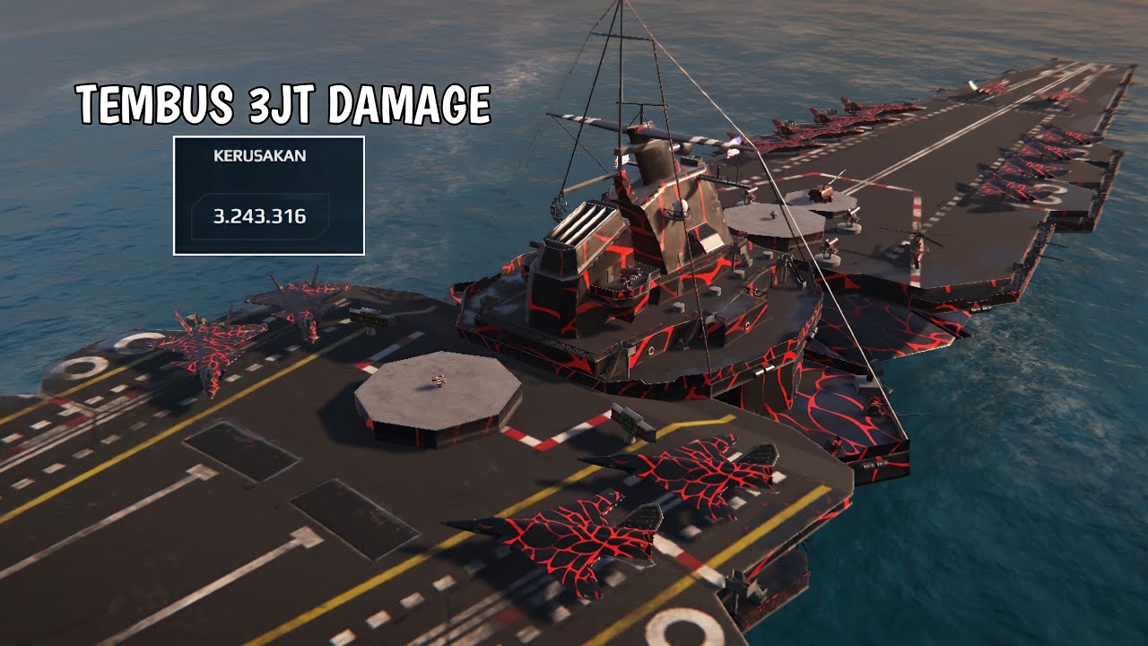 KAPAL ELIT BOMBER SULIT - TEMBUS 3JT DAMAGE ONLINE GAMEPLAY