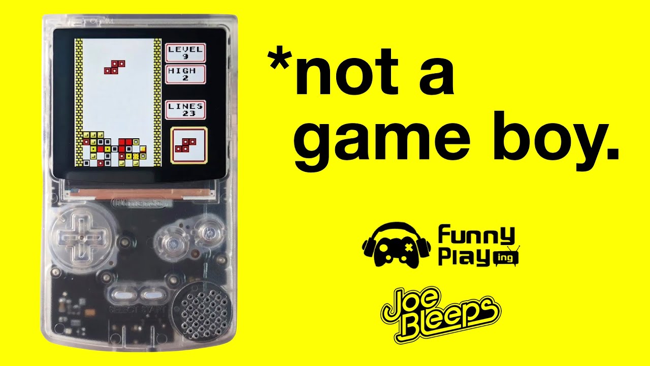FPGBC - FunnyPlaying's All-New FPGA Handheld is a Dream Come True