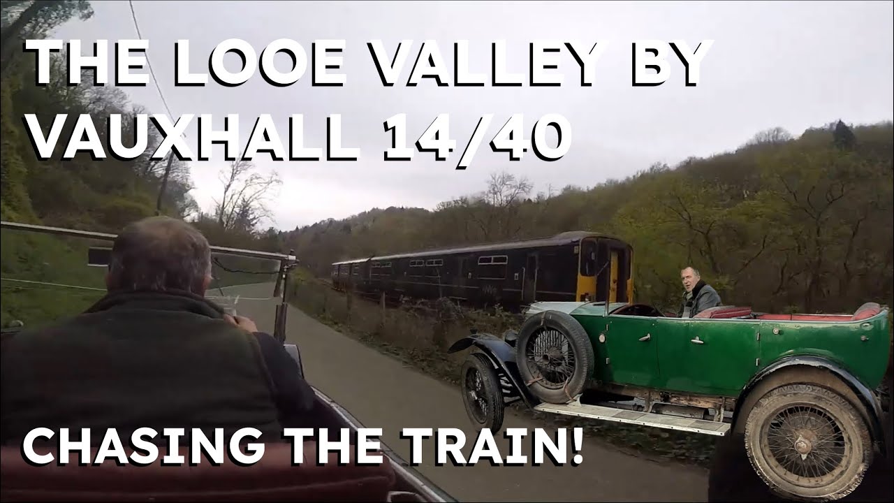 The Looe Valley by Vauxhall 14/40 - Chasing The Train!