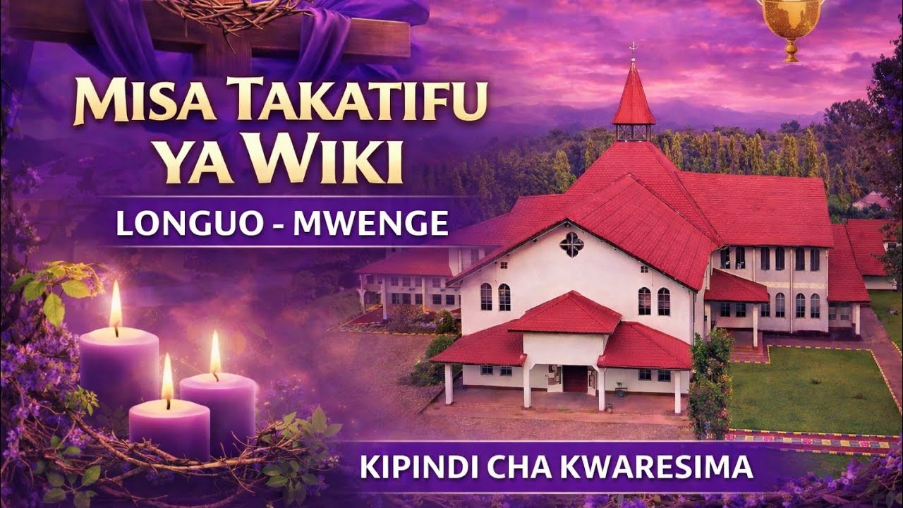 #LIVE: MISA TAKATIFU JUMATANO KATIKA JUMA LA NNE LA KWARESIMA